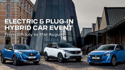 Peugeot Electric and Plug-In Hybrid Car Event