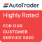 AutoTrader Highly Rated Customer Service 2020