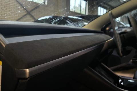 Alcantara Dashboard and Door Trims for Model 3 and Model Y 10
