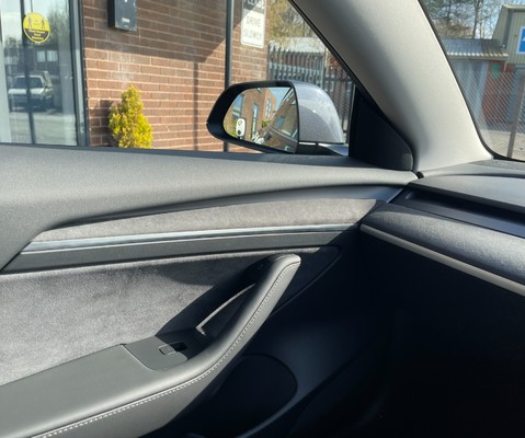 Alcantara Dashboard and Door Trims for Model 3 and Model Y