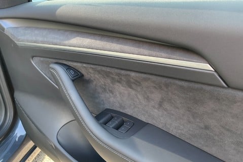 Alcantara Dashboard and Door Trims for Model 3 2