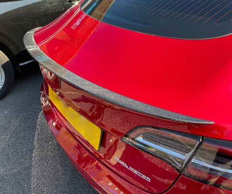 Carbon Fibre Spoiler for Model 3