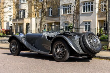 Jaguar SS100 3½ Litre Roadster 4