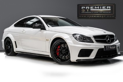Mercedes-Benz C Class C63 AMG. BLACK SERIES. COLLECTOR'S EXAMPLE. LOW MILEAGE. LOW OWNERS. 