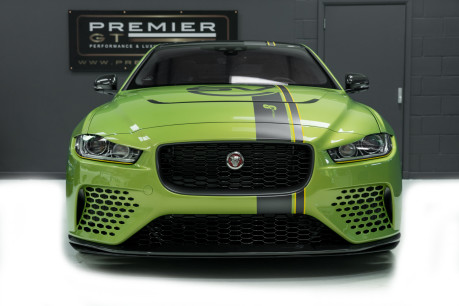 Jaguar XE PROJECT8 . 1 OF 300. SVO BESPOKE GREEN. TRACK PACK. HUD. VAT QUALIFYING 2