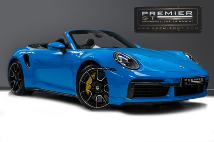 Porsche 911 TURBO S PDK CABRIOLET. 1 OWNER. SPORTS EXHAUST. PCCBS. 18-WAY SEATS. BOSE. 