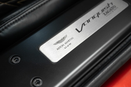 Aston Martin Vanquish V12 ZAGATO. VILLA D'ESTE PACK. LOW MILEAGE. 1 OF JUST 99 COUPES. FULL PPF. 45