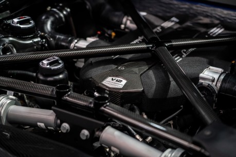 Lamborghini Aventador SV LP750-4 6.5 V12. TRANSPARENT ENGINE COVER. CARBON X-FRAME & T-BRACE. 53