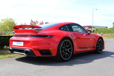 Porsche 911 Turbo S PDK with Sports Exhaust, Exclusive Alloys, Surround View and More 44