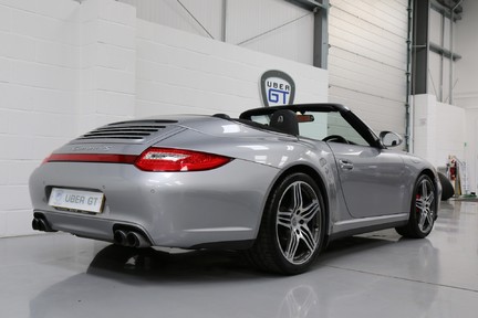 Porsche 911 997.2 Carrera 4S PDK Cabriolet with Sports Exhaust, Sports Chrono and More 5