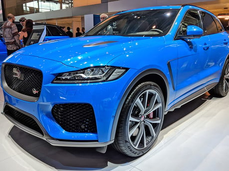 Meet the meaner, more powerful F-Pace. The F-Pace SVR