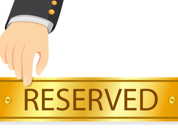 RESERVED FOR YOU