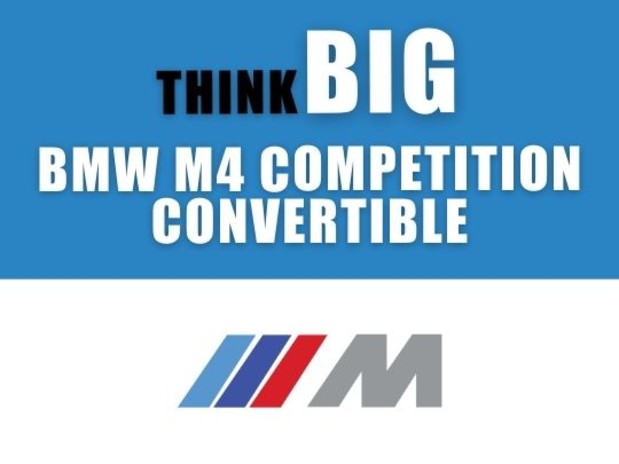 Big Motoring World branded blog thumbnail with BMW 'M' badge
