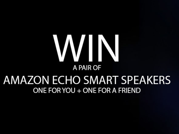 Win a Pair of Amazon Echo Smart Speakers!