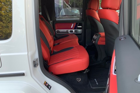 Mercedes-Benz G Series AMG G 63 4MATIC - CARBON TRIM -NIGHT PACK- DESIGNO BENGAL RED LEATHER 38
