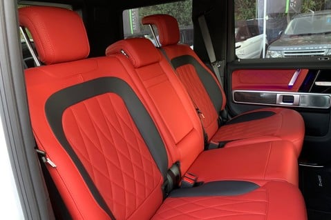 Mercedes-Benz G Series AMG G 63 4MATIC - CARBON TRIM -NIGHT PACK- DESIGNO BENGAL RED LEATHER 40
