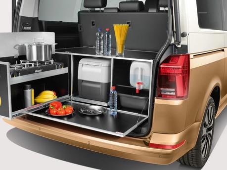 Volkswagen has introduced new modular, mini-mobile camping units 